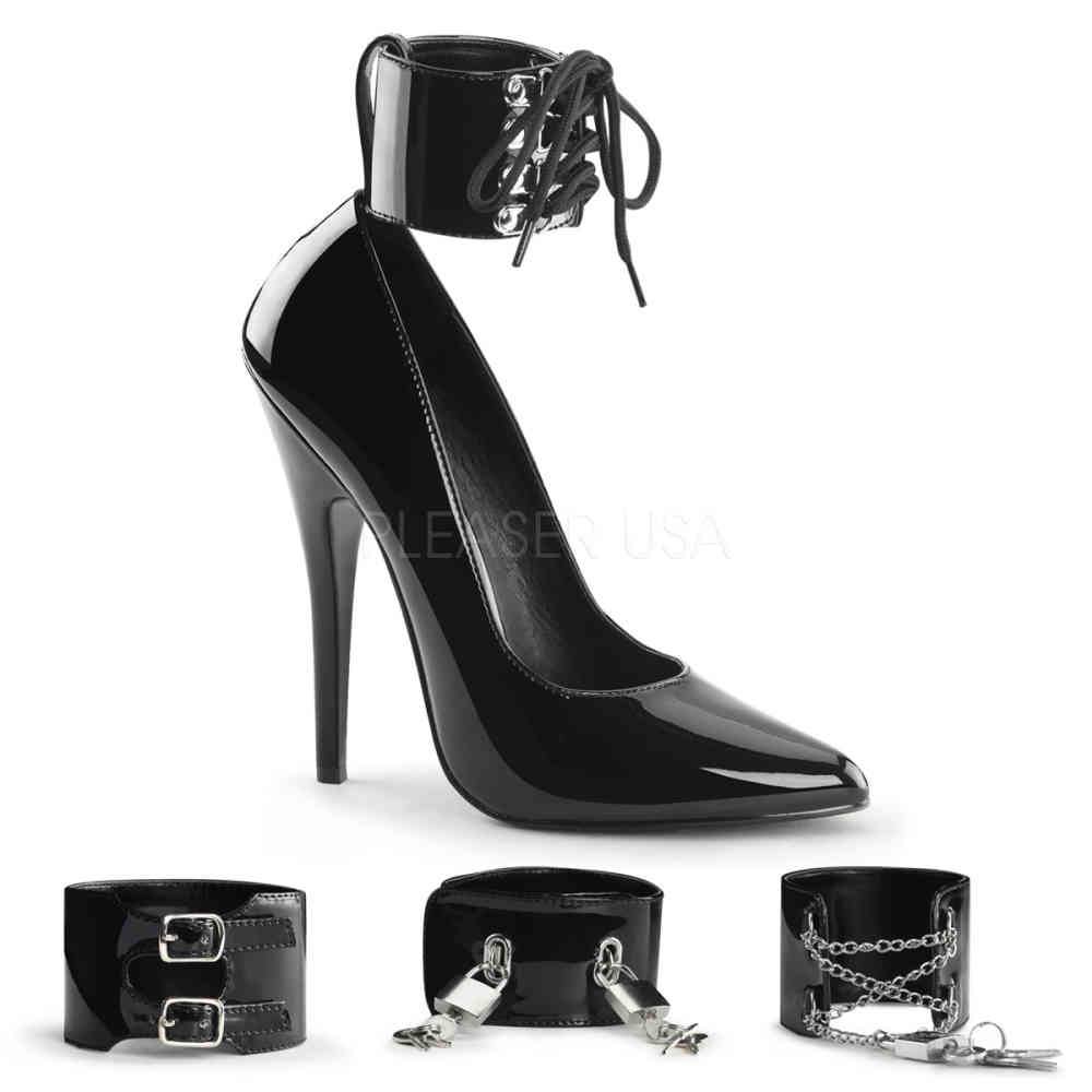 Devious - DOMINA434 Talons hauts - Chaussures de pole dance - Noir Product image